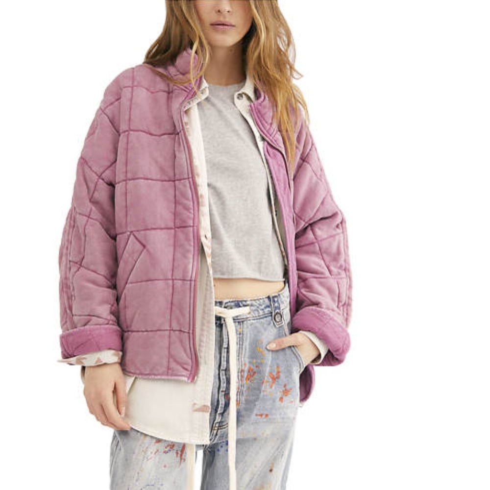 Free People Women's Dolman Quilted Jacket